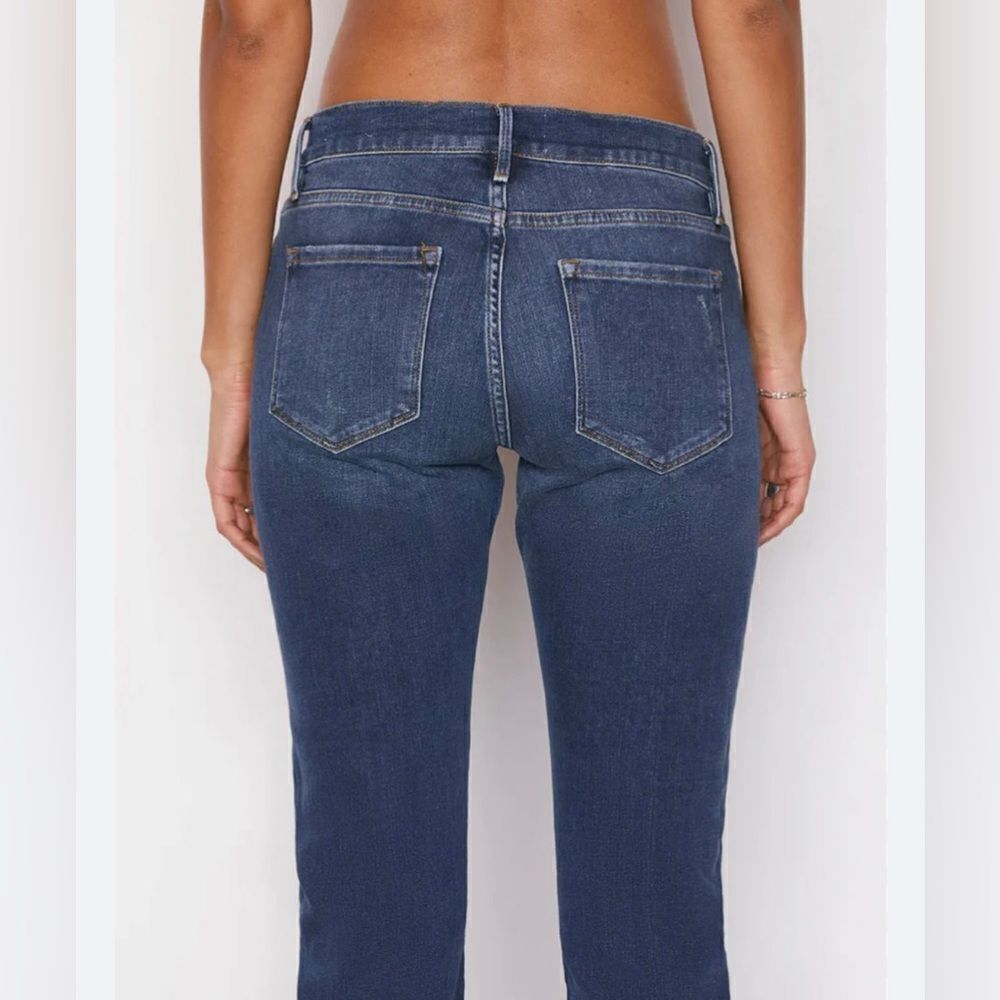 Frame Denim Women's Blue Jeans; Le Garcon; Size 27, Style Key West